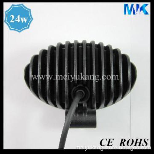 24W led truck work lights,10~30V auto led work lights for automotive
